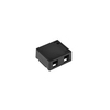 Leviton 2-Port Surface Mount Unloaded, Quickport, Black 41089-2EP